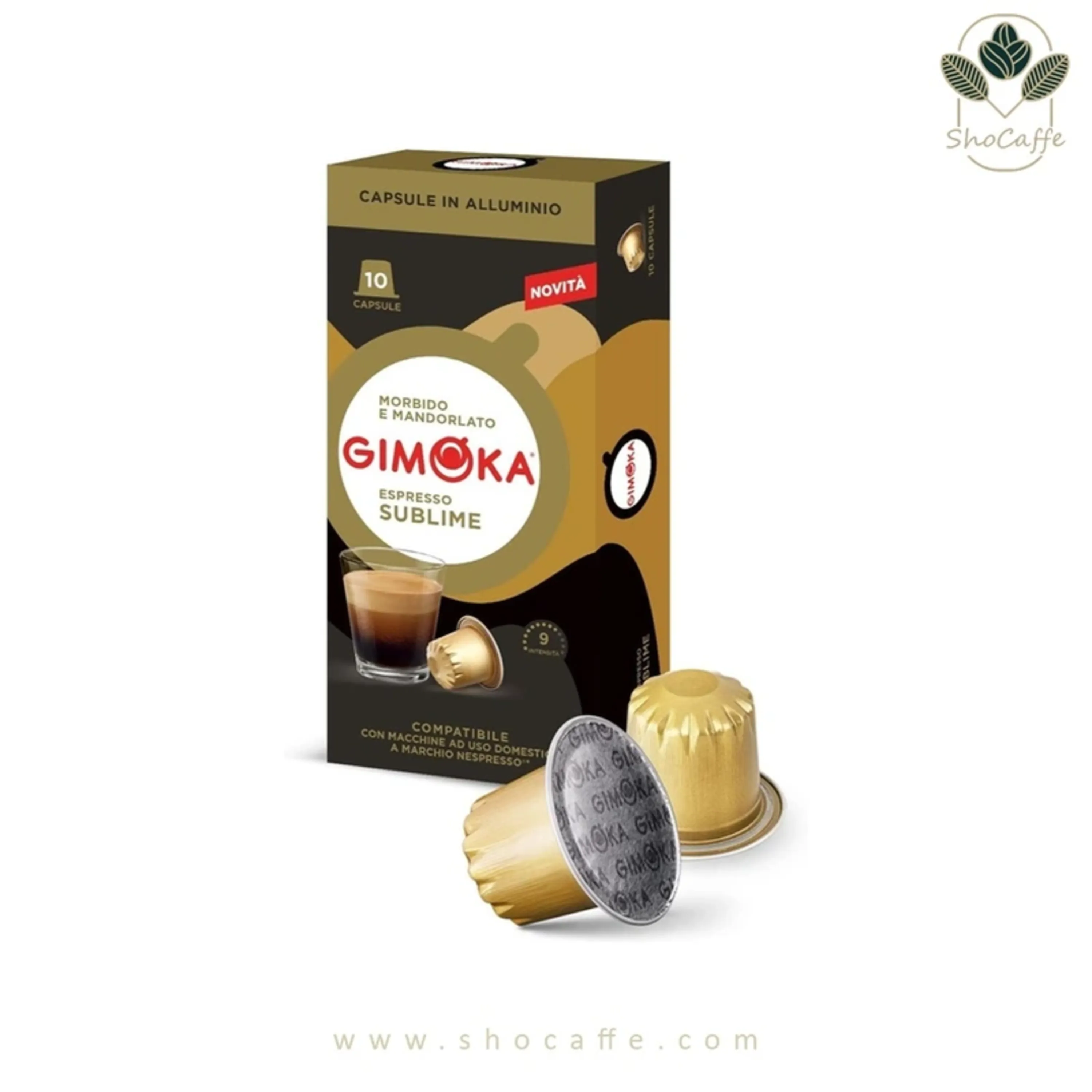 کپسول قهوه نسپرسو جیموکا مدل سابلایم Gimoka sublime